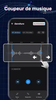 Faire sonnerie, Couper musique screenshot 2
