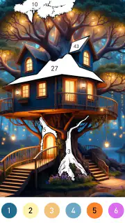Fantasy Color By Number Game screenshot 7
