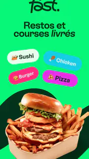 Fast: Livraison repas, courses screenshot 1
