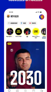 FC Barcelona Official App screenshot 2