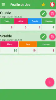 Feuille de Score screenshot 4