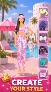 Fille de Mode: Jeu d'Habillage screenshot 4