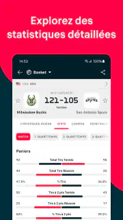 Flashscore: Résultats & Actu screenshot 5