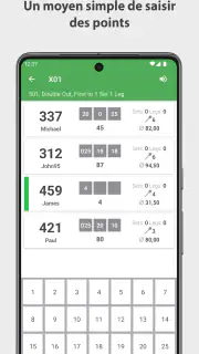 Fléchettes Compteur de Scores screenshot 1