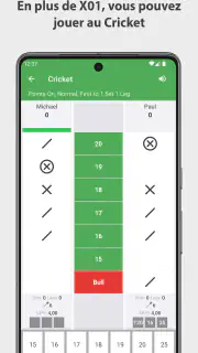 Fléchettes Compteur de Scores screenshot 2