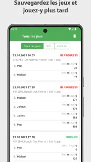 Fléchettes Compteur de Scores screenshot 5