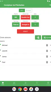 Fléchettes Compteur de Scores screenshot 7