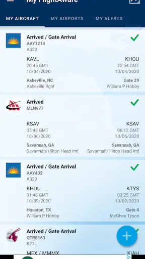 FlightAware Suivi de vols screenshot