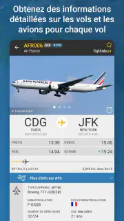 Flightradar24 Suivi de vol screenshot 3