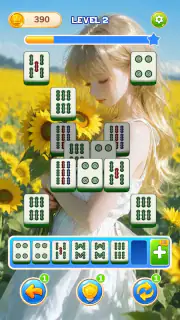 Flirty Summer Mahjong screenshot 2