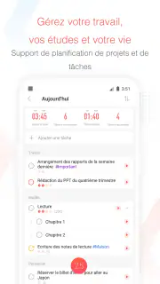 Focus To-Do: Pomodoro & Tâches screenshot 3
