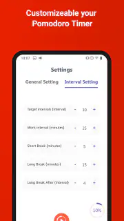 FocusCommit - Pomodoro Timer screenshot 4