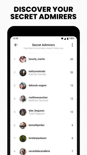FollowMeter pour Instagram screenshot