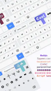 Fonts Aa - Fonts Clavier screenshot 2