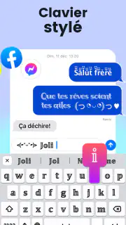 Fonts: Clavier à Écriture screenshot 3