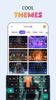 Fonts Keyboard Fonts Theme screenshot 3