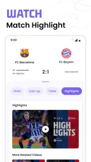 Football Live Scores: SnapGoal screenshot 6