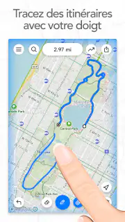 Footpath Calcul Itineraire screenshot 1