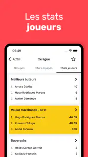 Footstats screenshot 6