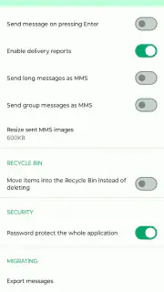 Fossify Messages screenshot 6