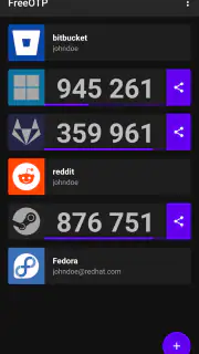 FreeOTP Authenticator screenshot 4