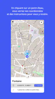 FreeTaps : les points d'eau screenshot 2
