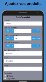 Frizor Gestion de congélateur screenshot 4