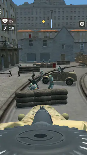 Frontline Heroes Jeu de Guerre screenshot