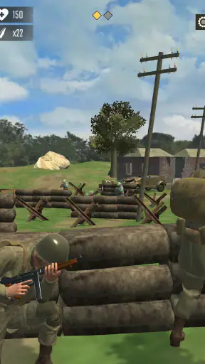 Frontline Heroes Jeu de Guerre screenshot