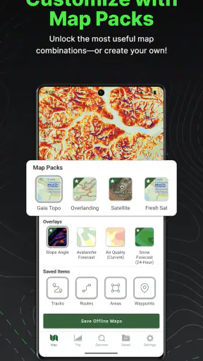 Gaia GPS (Topographiques) screenshot