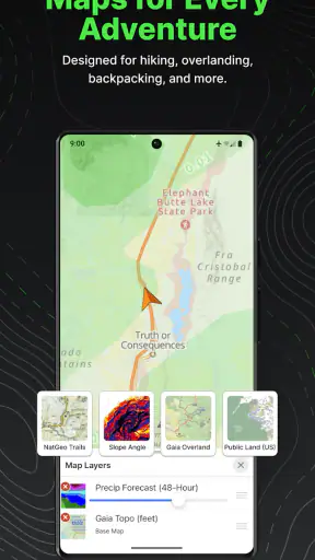 Gaia GPS (Topographiques) screenshot