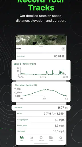 Gaia GPS (Topographiques) screenshot