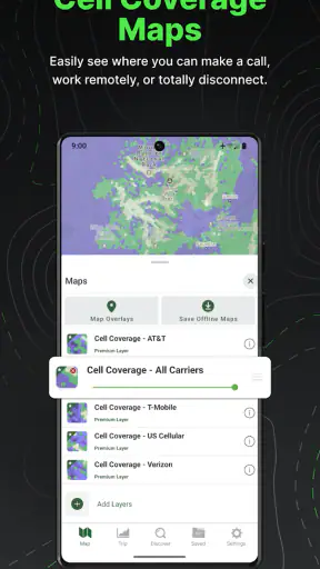 Gaia GPS (Topographiques) screenshot