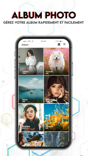 Galerie de photos et album screenshot