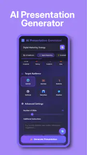 Gamma AI app screenshot 2
