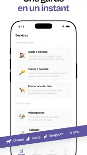 Garde d’animaux fiable Sittsy screenshot 5