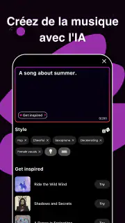 Générateur de musique IA Waazy screenshot 2