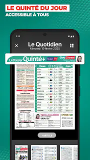 Geny Courses: pronostic quinté screenshot 3