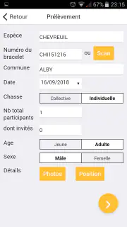 Geochasse Geoxys screenshot 2