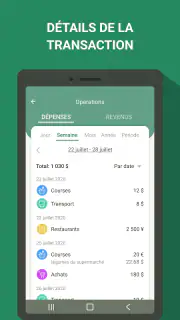 Gestion budget - dépenses screenshot 7