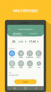 Gestion budget - dépenses screenshot 8