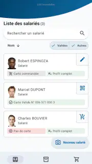 Gestion Carte BTP screenshot 2