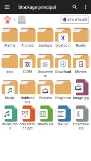 Gestionnaire de fichiers screenshot 3