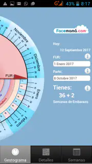 Gestograma - Embarazo Facemamá screenshot 1