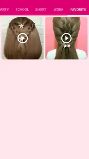 Girls Hairstyle Step By Step screenshot 6