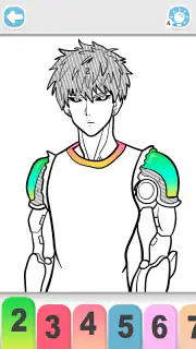 Glitter Beauty Coloring Pages screenshot 5