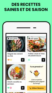 GoodSesame, recette healthy screenshot 2