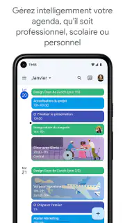 Google Agenda screenshot 1