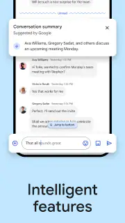 Google Chat screenshot 2