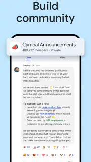 Google Chat screenshot 4